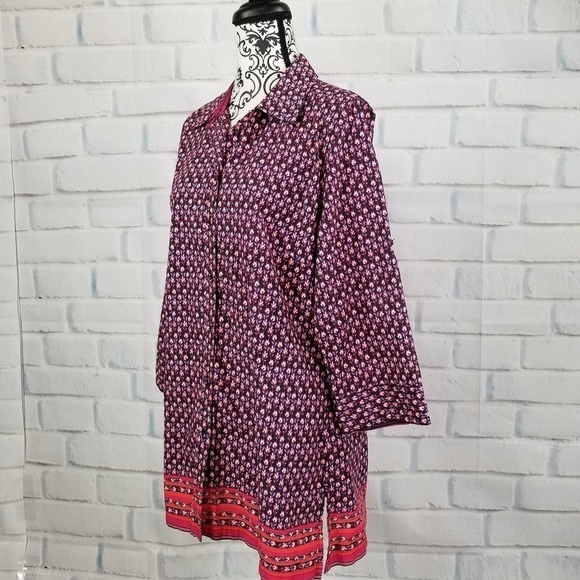 Charter Club women's button down shirt size 16 - Picture 7 of 8